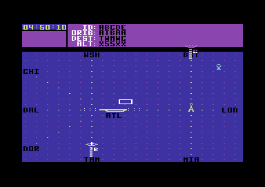 Kennedy Approach screenshot 4 for Commodore 64